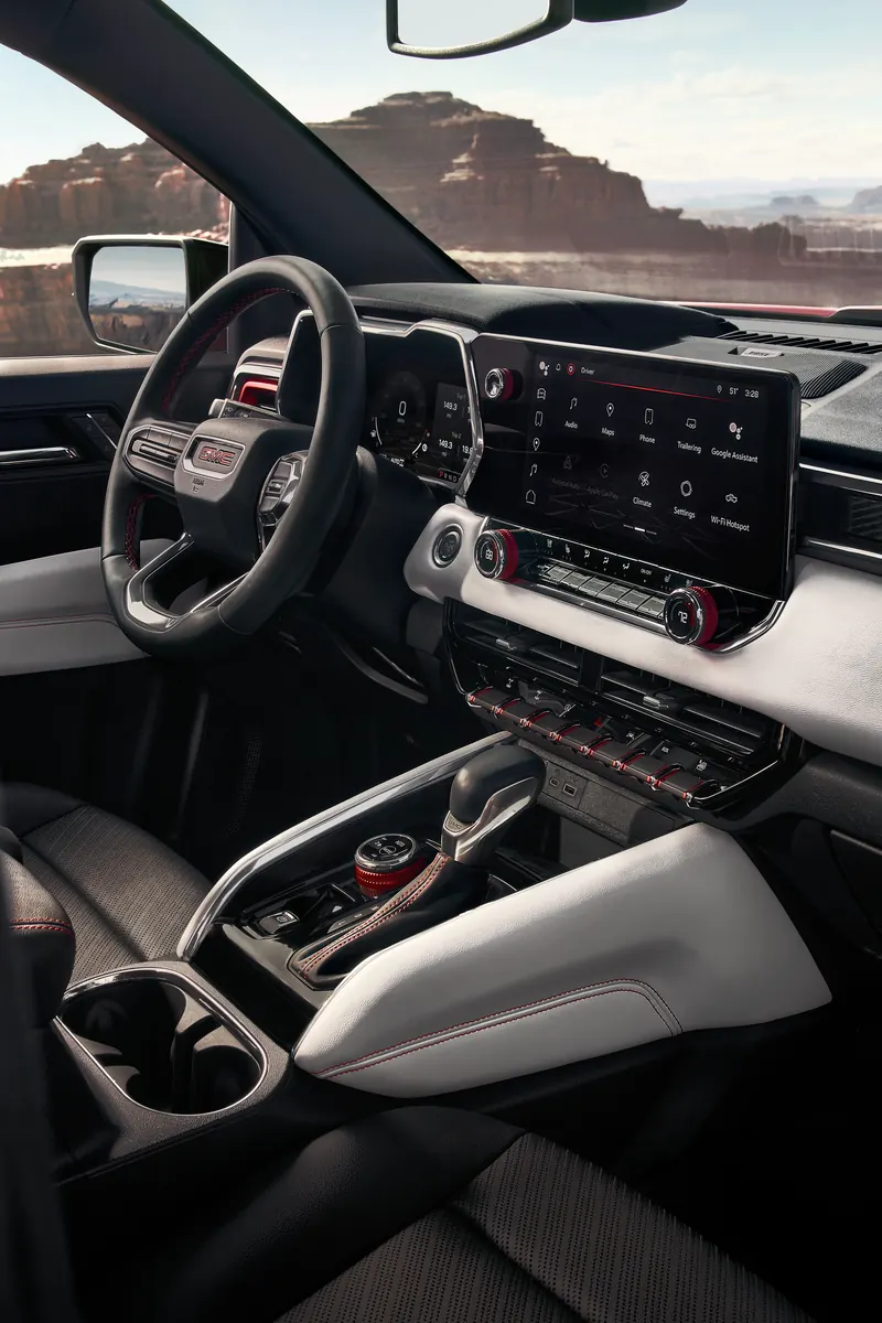 2026 GMC Canyon infotainment system at Kerns Chevrolet GMC in CELINA OH
