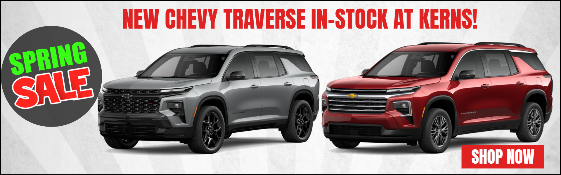 NEW TRAVERSE AT KERNS CHEVROLET GMC IN CELINA, OH